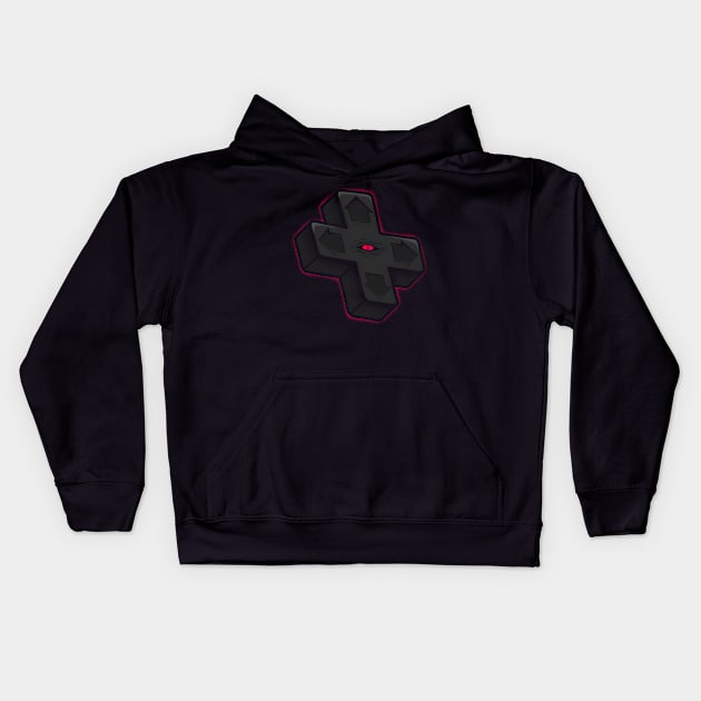 THE D-PAD FROM THE BEYOND! Kids Hoodie by MRCLV